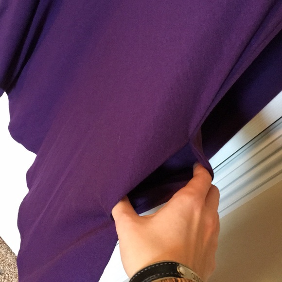 ☂️Dark Purple Zenana Premium Swing Dress☂️ - Picture 3 of 4